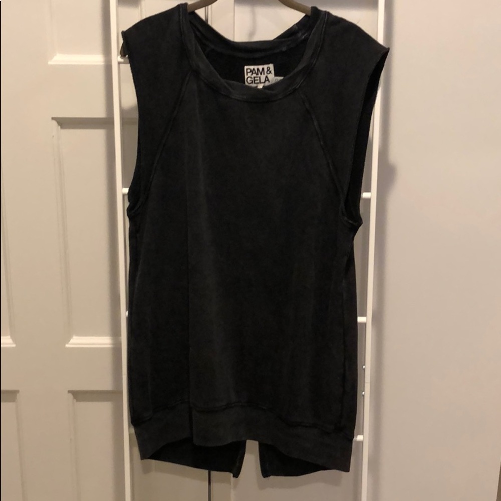 Pam & Gela sleeveless sweatshirt